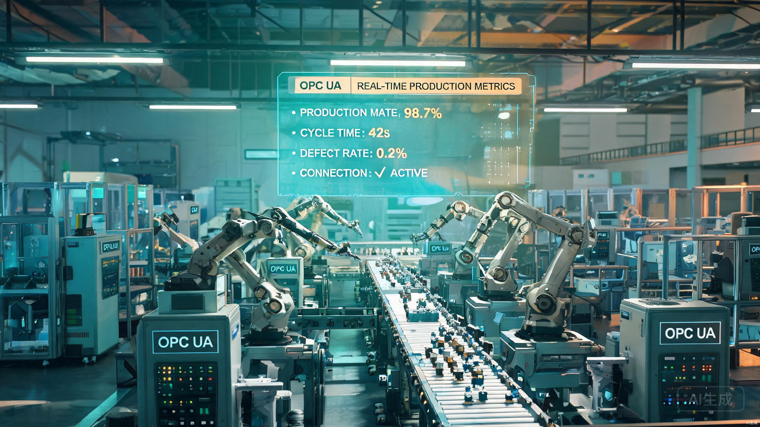 OPC UA factory analytics