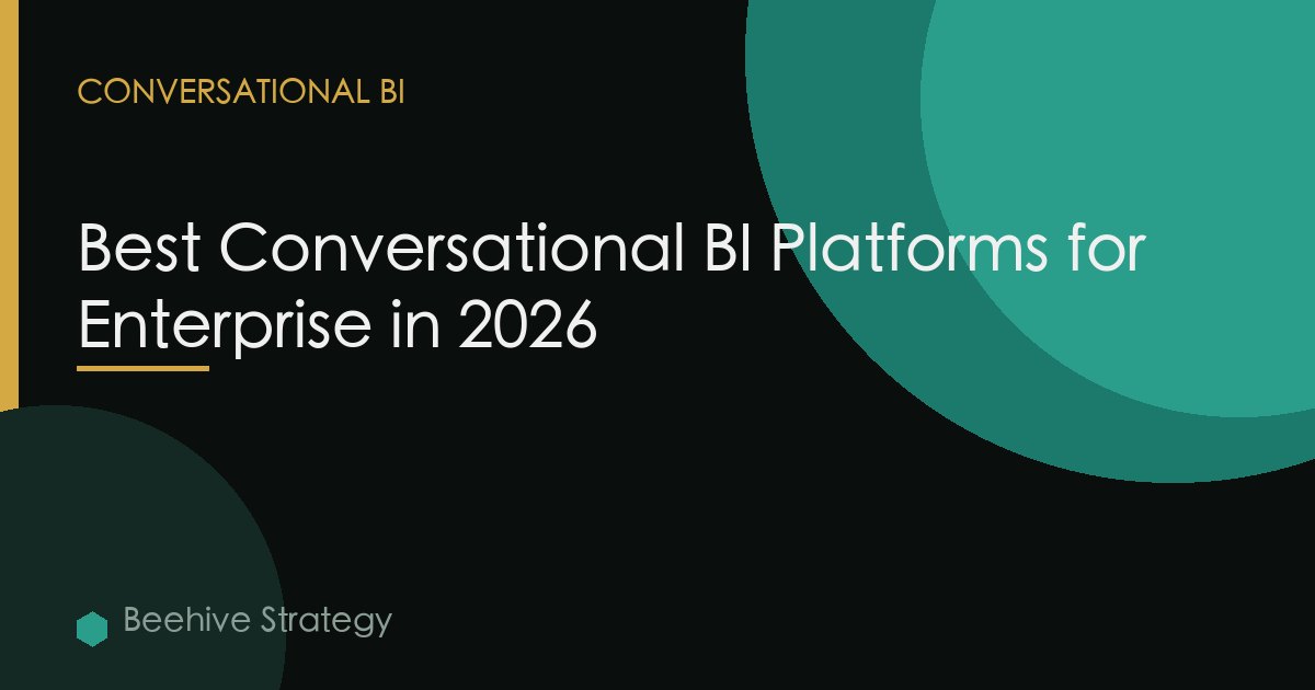 Best Conversational BI Platforms for Enterprise in 2026