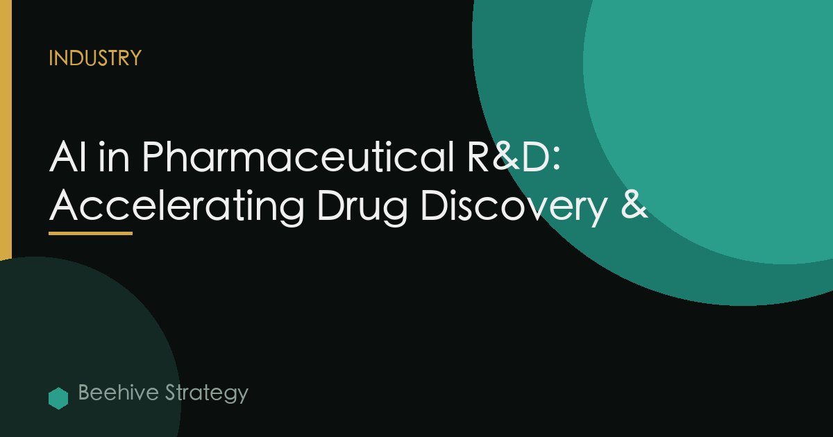 AI in Pharmaceutical R&D: Accelerating Drug Discovery &