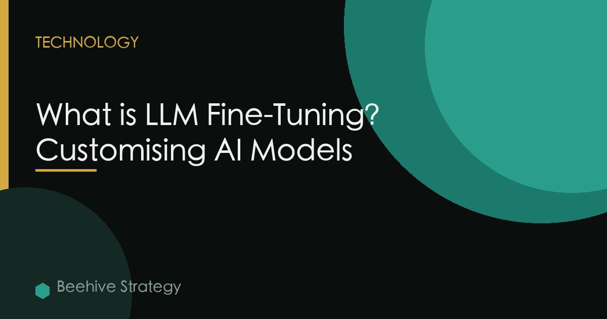 What is LLM Fine-Tuning? Customising AI Models
